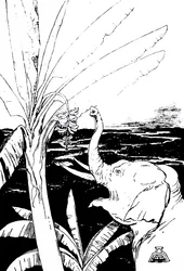 Illustration of an Elephant by Kipling