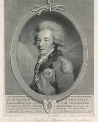 Portrait of Count Alexander Lvovich Naryshkin 1760-1826, 1801