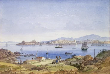 Corfu from the Island of Vido