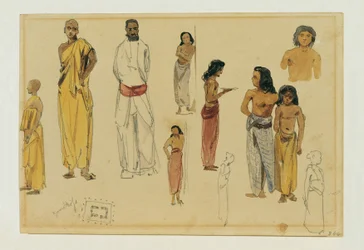 Sinhalese Priests in Ceylon