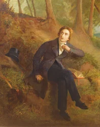 Keats Listening to the Nightingale on Hampstead Heath (detail)