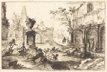 Architectural Fantasy with Roman Ruins