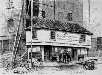 The Old Curiosity Shop near Lincolns Inn Fields, London