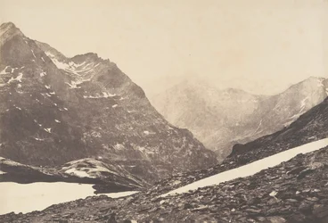 View of the Maladetta and the Mountains from the Top of the Vénasque Pass