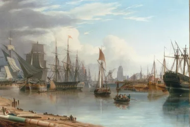 View of the Floating Harbour, Bristol