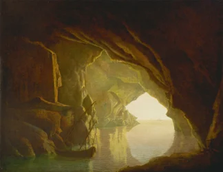 A Grotto in the Gulf of Salerno, Sunset