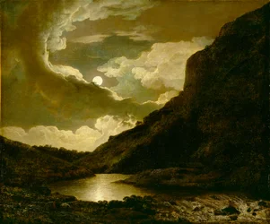 Matlock Tor by Moonlight, c.1778