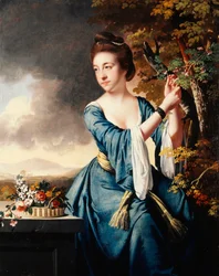 Portrait of Elizabeth, Mrs John Bostock