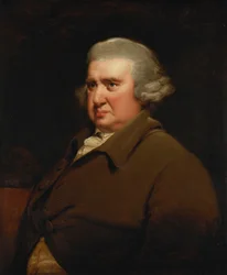 Portrait of Erasmus Darwin, Half Length, in a Buff Coat and White Shirt