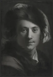 Self-Portrait in a Fur Cap