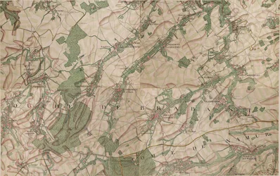 Map of Perwez le Marchez - Perwez