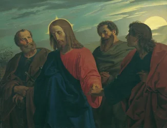 The Farewell of Christ to His Disciples (Walk to Gethsemane)