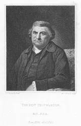 The Reverend Thomas Warton, English literary historian critic and poet
