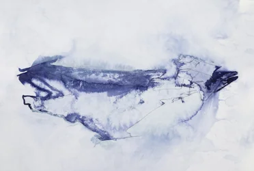 Abstract Blue Bird