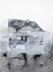 Abstract Grey House