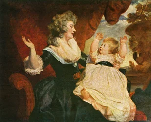 Duchess of Devonshire and Child
