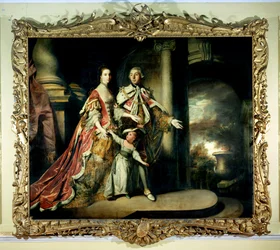 Earl and Countess of Mexborough, with Their Son Lord Pollington