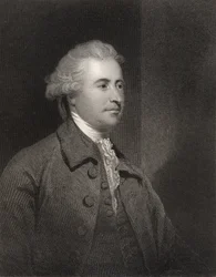 Edmund Burke, engraved by H. Robinson, from 
