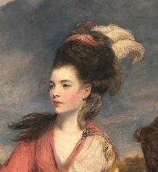 Jane Fleming, Later Countess of Harrington (detail)