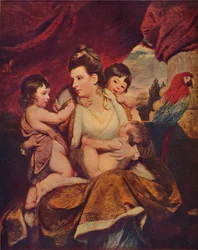 Lady Cockburn and her Three Eldest Sons, 1773, 1907