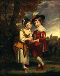 Lord Henry Spencer and Lady Charlotte Spencer, Later Charlotte Nares: The Young Fortune Tellers