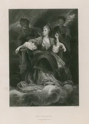 Mrs Siddons as the tragic Muse