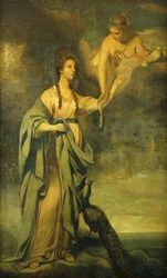 Portrait of Annabella, Lady Blake as Juno Receiving the Cestus from Venus