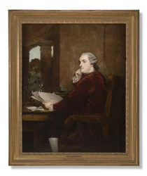 Portrait of William Henry Cavendish Bentinck, 3rd Duke of Portland at His Desk