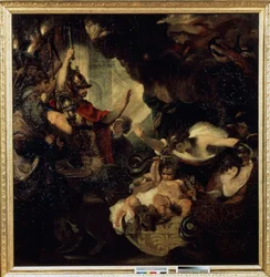 The Infant Hercules Strangling the Serpents