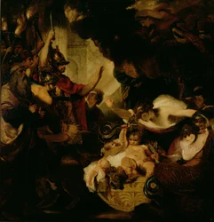 The Infant Hercules Strangling the Serpents, 1786-8