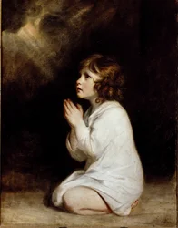 The infant Samuel, in prayer