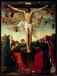 Calvary: Crucifixion with the Virgin Mary and Saint John at the Foot of the Cross