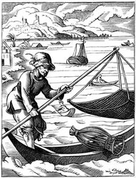 Fisherman, 16th century