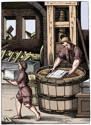 Paper maker, 16th century