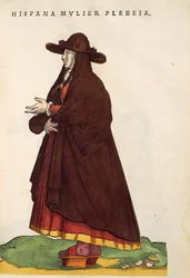 Spanish Peasant Woman, from Habitus praecipuorum popularum