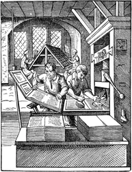 The Printers Workshop, 1568