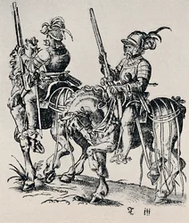 Woodcut by Jost Amman, 1927