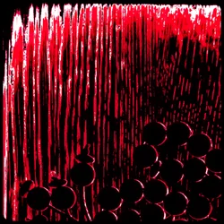 Red Prayer Beads, from the series Misbaha