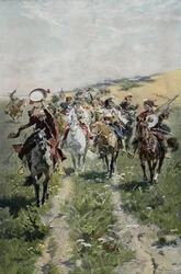 Ukrainian Cossack bridal procession
