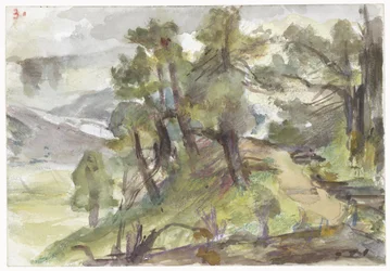 Wooded Hilly Landscape