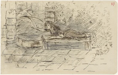 Reclining Woman by a Spring