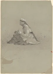 Young Lady Writing
