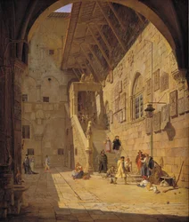 The Courtyard of the Palazzo del Bargello, Florence