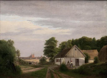 View Towards Roskilde from a Smallholding