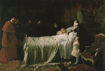 The Death of Don Alfonso XII (1857-85) (The Final Kiss)