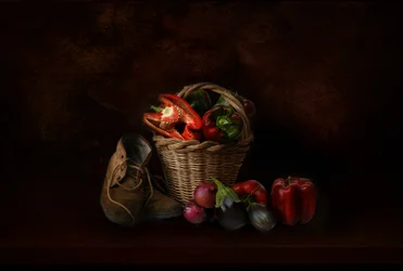 Rustic Garden Bounty