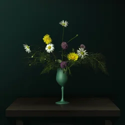 Wildflower Vase Still Life