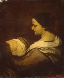 Woman with Sleeping Child