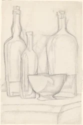 Bottles and Bowl