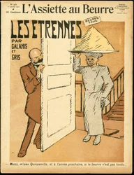 Cover of The Butter Plate, number 457, Satirical in Colors